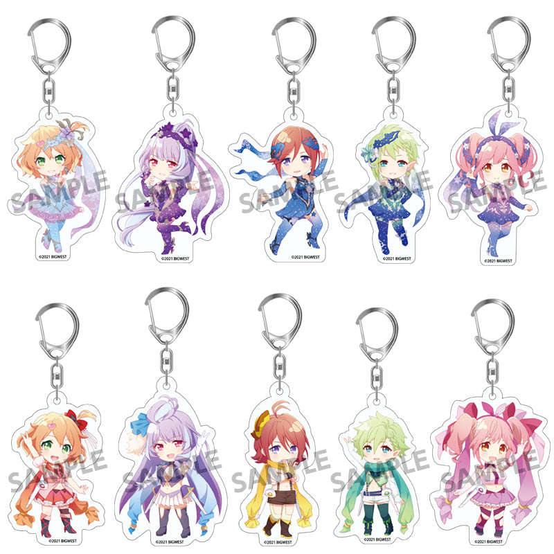 Macross Delta Movie: Absolute Live!!!!!! Hobby Stock Pikuriru! Trading Acrylic Key Chain Vol.2(1 Random)