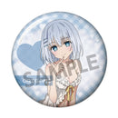 Date A Live V Hobby Stock Original Illustration Trading Can Badge Nightwear Ver.