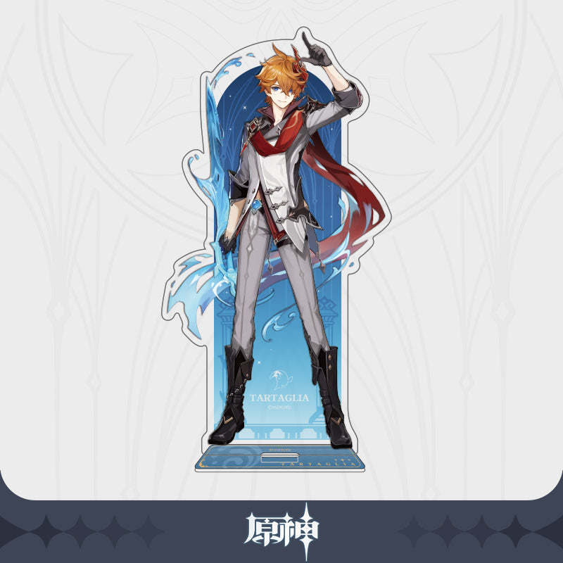 Genshin Impact miHoYo Fatui Series Character Acrylic Stand Genshin Tartaglia