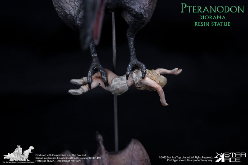 One Million Years B.C. STAR ACE TOYS Pteranodon Diorama Statue