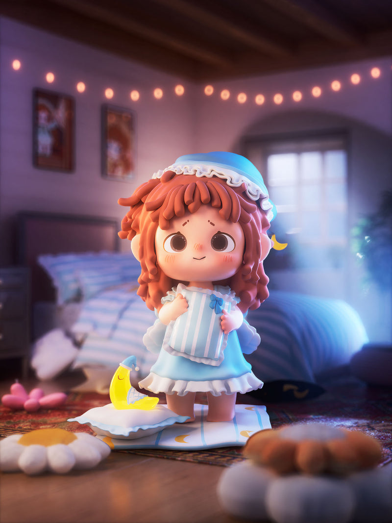 FURFUR-GLIMMER CITY UNDER NIGHT SKY HEYONE TRADING FIGURE