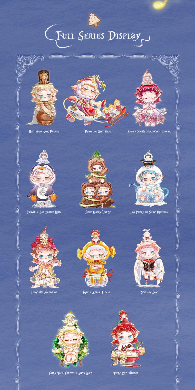 FAYA STANDCHEN OF SNOW KINGDOM SERIES HEYONE TRADING FIGURE