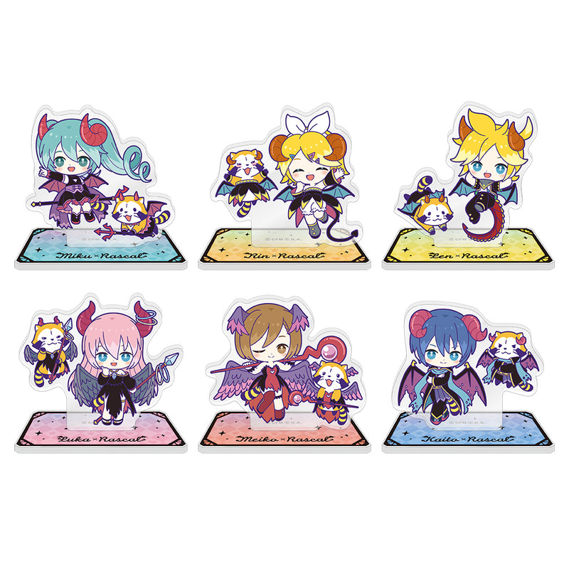 Hatsune Miku x Rascal the Raccoon Caravan 2023 Acrylic Stand Collection(1 Random)