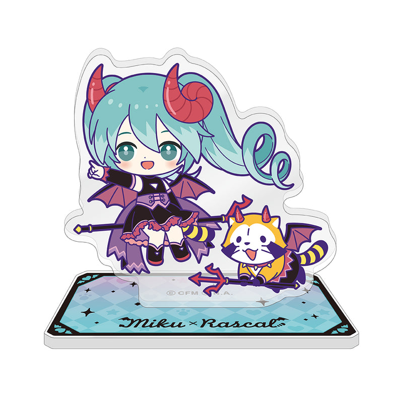 Hatsune Miku x Rascal the Raccoon Caravan 2023 Acrylic Stand Collection(1 Random)