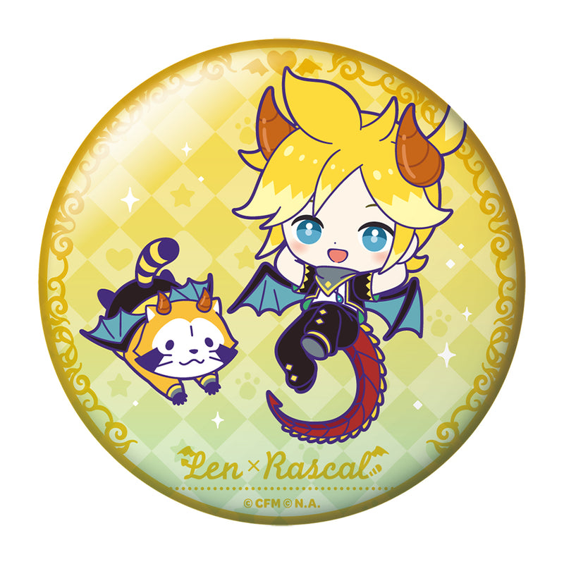 Hatsune Miku x Rascal the Raccoon Caravan 2023 Large Can Badge Collection(1 Random)