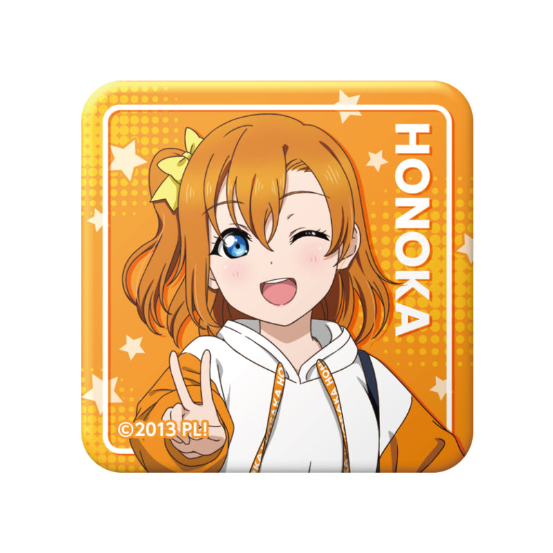 Love Live! Caravan Trading Original Illustration Square Can Badge
