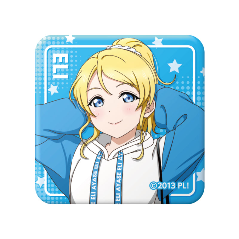 Love Live! Caravan Trading Original Illustration Square Can Badge