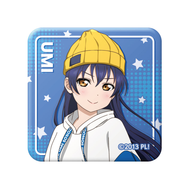Love Live! Caravan Trading Original Illustration Square Can Badge