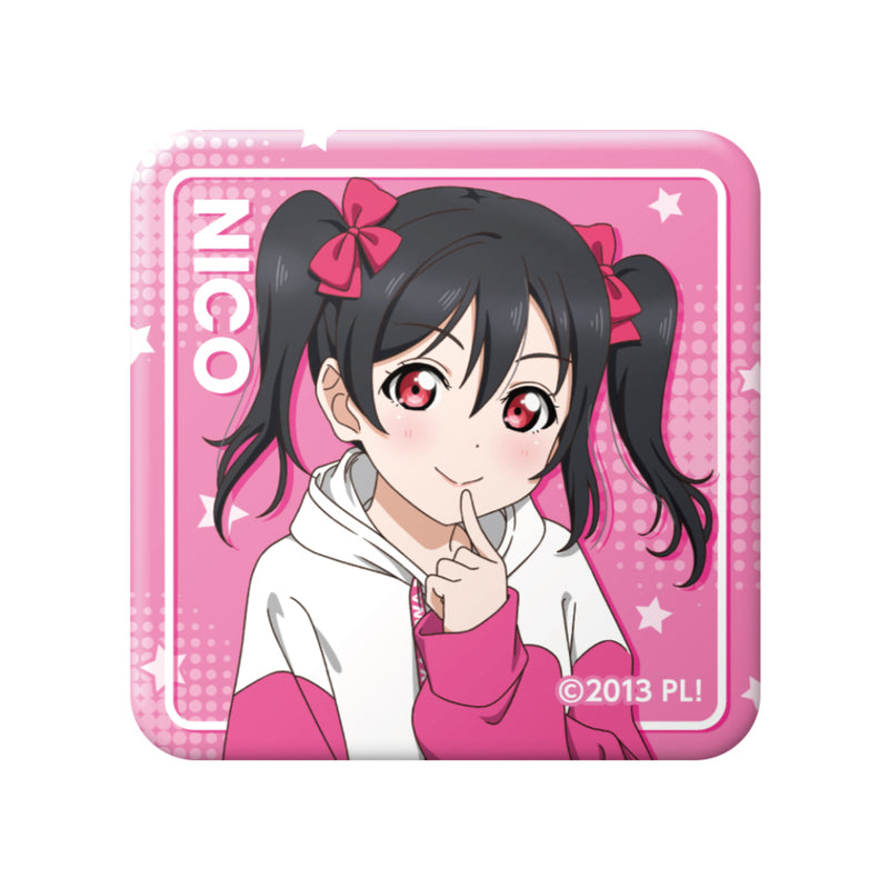 Love Live! Caravan Trading Original Illustration Square Can Badge