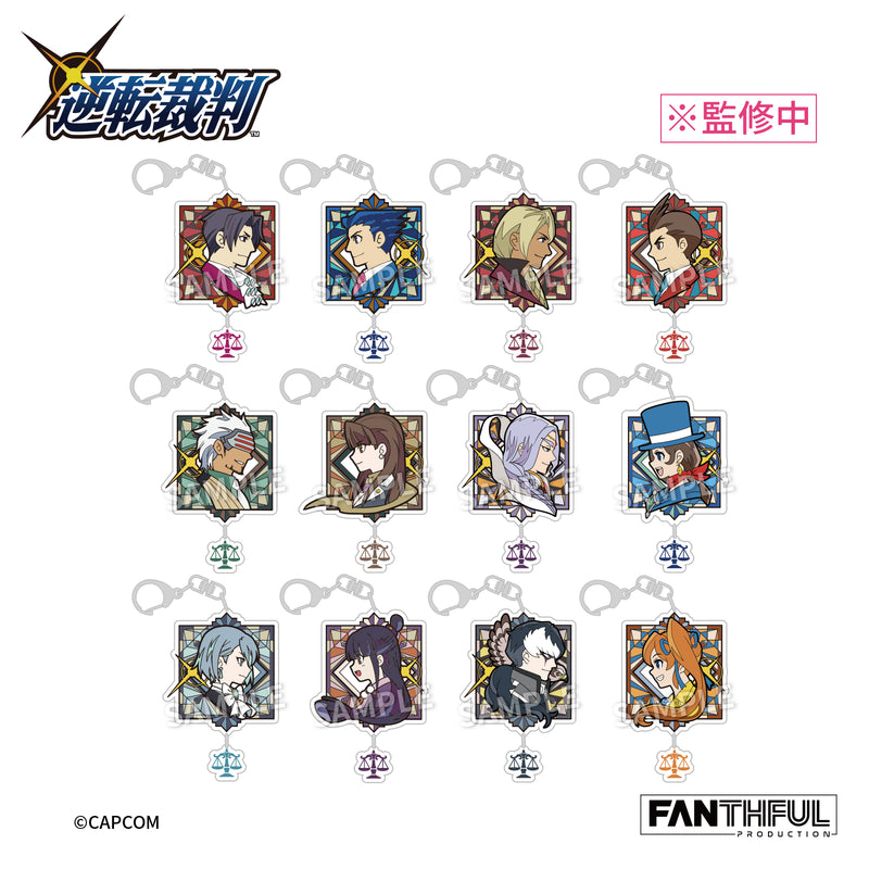 Ace Attorney FANTHFUL Series FP008PWAA2024 Acrylic Key Chain (Blind Box)