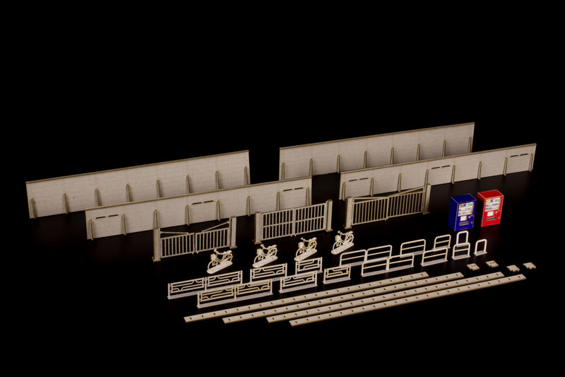 PLUM 1/80 Scale Paper Kit Town Corner Accessory Series vol.1