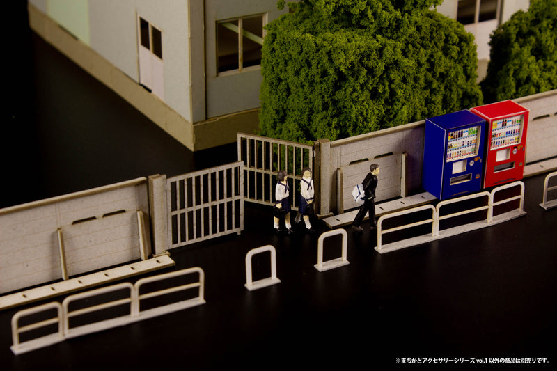 PLUM 1/80 Scale Paper Kit Town Corner Accessory Series vol.1