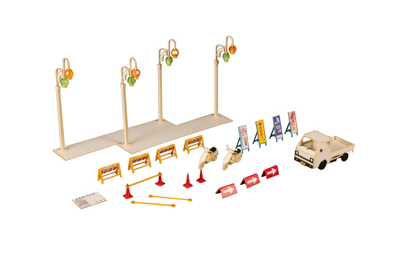 PLUM 1/80 Scale Paper Kit Town Corner Accessory Series Vol. 2
