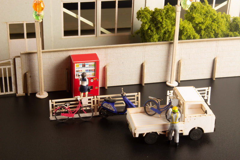 PLUM 1/80 Scale Paper Kit Town Corner Accessory Series Vol. 2