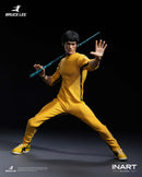 Enter The Dragon INART Action Bruce Lee (Yellow, Jumpsuit) 1/12 Scale Action Figure