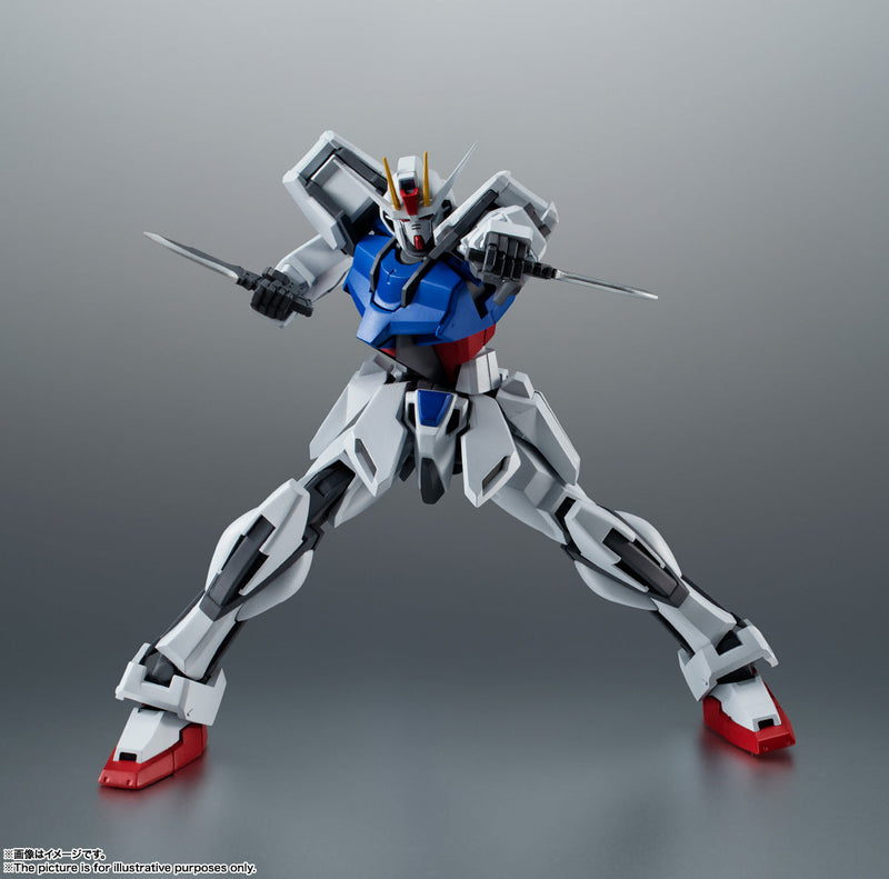 Gundam Mobile Suit SEED Bandai Robot Spirits Side MS GAT-X105 Strike Gundam Ver. A.N.I.M.E. [C.E.] (re-run)