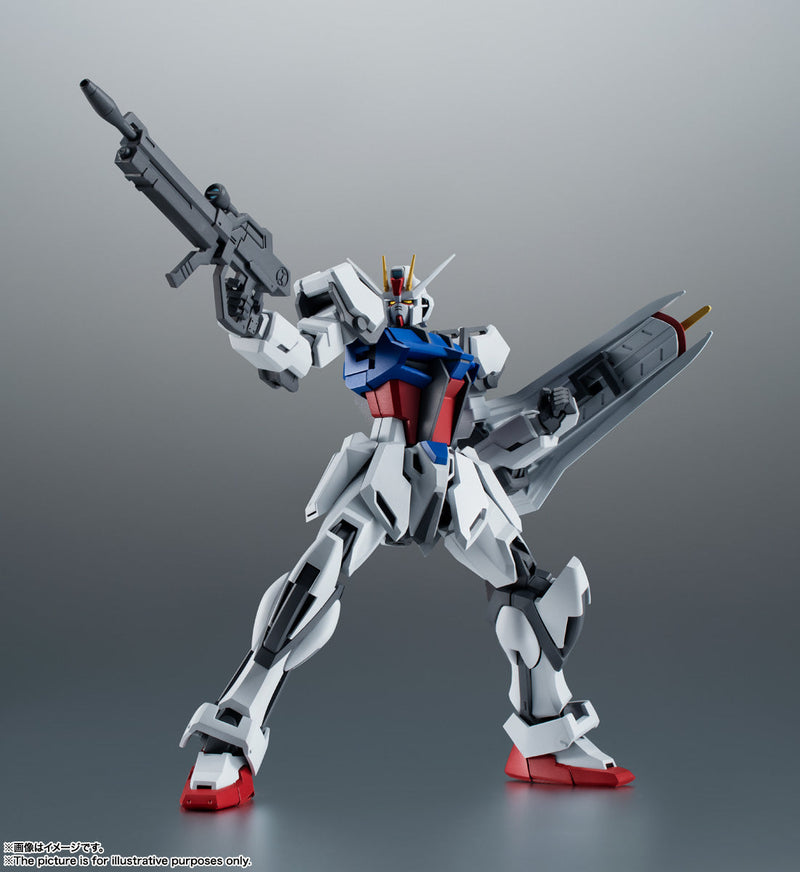 Gundam Mobile Suit SEED Bandai Robot Spirits Side MS GAT-X105 Strike Gundam Ver. A.N.I.M.E. [C.E.] (re-run)