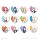 Gakuen Idolmaster Culture Entertainment Trading Heart Can Badge