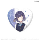 Gakuen Idolmaster Culture Entertainment Trading Heart Can Badge