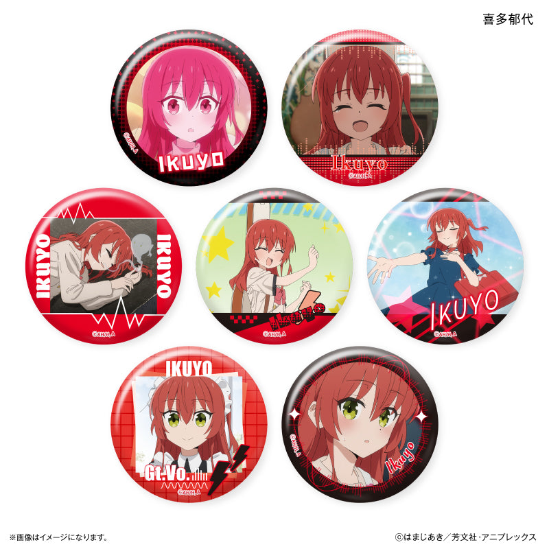 Bocchi the Rock! Culture Entertainment Dakecan Only Kita Ikuyo Trading Can Badge