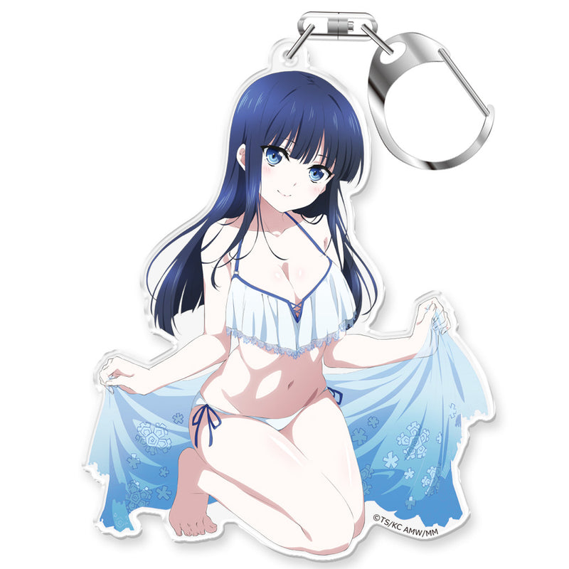 The Irregular at Magic High School the Movie The Girl Who Calls the Stars azumaker Acrylic Key Chain Shiba Miyuki