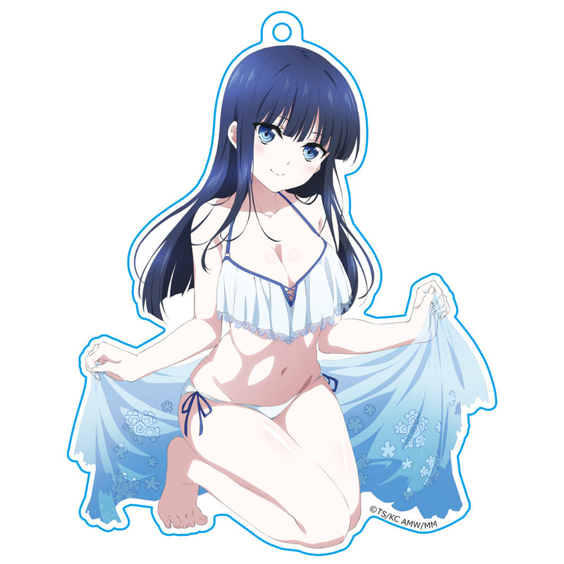 The Irregular at Magic High School the Movie The Girl Who Calls the Stars azumaker Acrylic Key Chain Shiba Miyuki