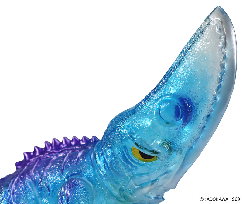 Gamera vs. Guiron CCP Middle Size Series Gamera Vol. 2 Guiron (1969) Clear Blue Ver.