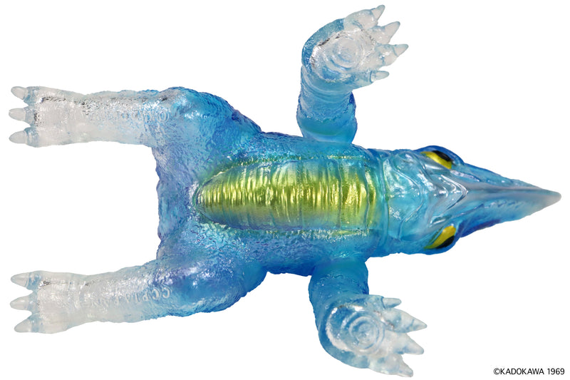 Gamera vs. Guiron CCP Middle Size Series Gamera Vol. 2 Guiron (1969) Clear Blue Ver.