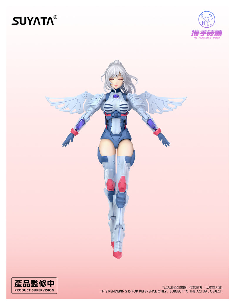 THE HUNTER'S POEM SUYATA SUYATA HP-002 ANGELA 1/12 SCALE PLASTIC MODEL KIT