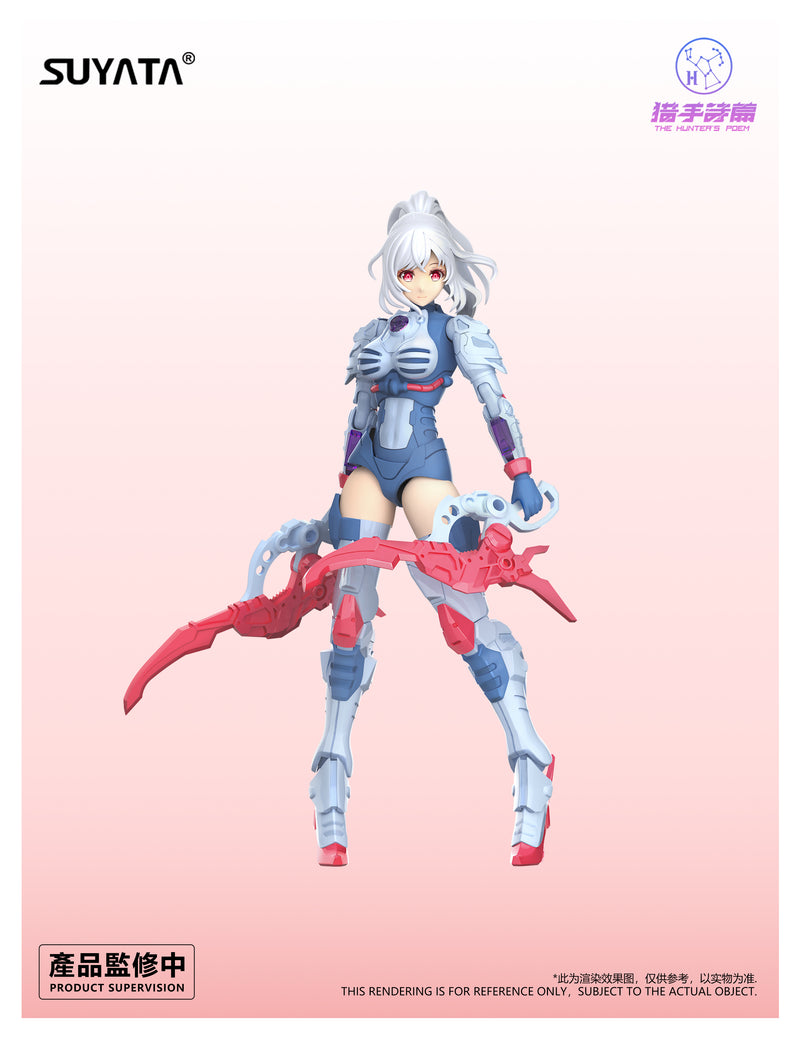THE HUNTER'S POEM SUYATA SUYATA HP-002 ANGELA 1/12 SCALE PLASTIC MODEL KIT