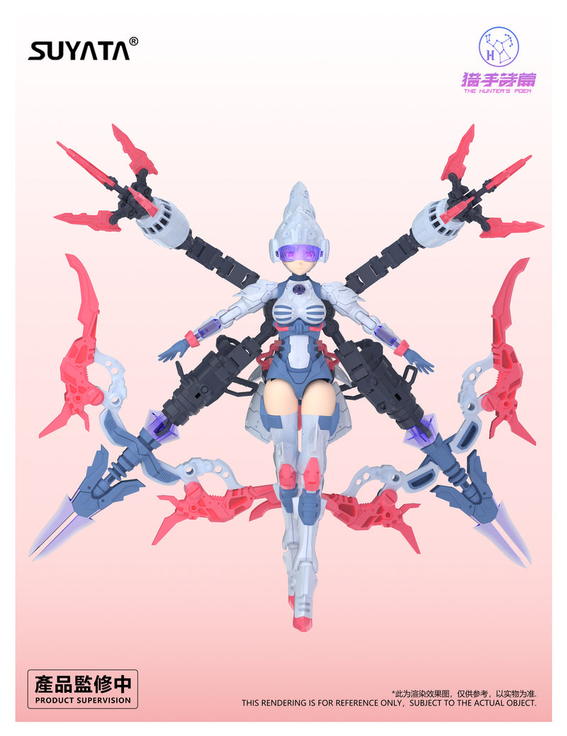 THE HUNTER'S POEM SUYATA SUYATA HP-002 ANGELA 1/12 SCALE PLASTIC MODEL KIT