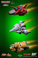 SUPER ROBOT LEGEND DRAGON HORSE x IRON ROMANCE WORKSHOP GETTER-AKAONI TRANSFORMABLE ACTION FIGURE