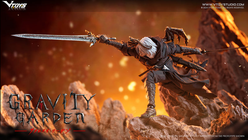 GRAVITY GARDEN SERIES VTOYS  HUNTER OF DRAGONFYRE 1/12 SCALE ACTION FIGURE DELUXE VERSION