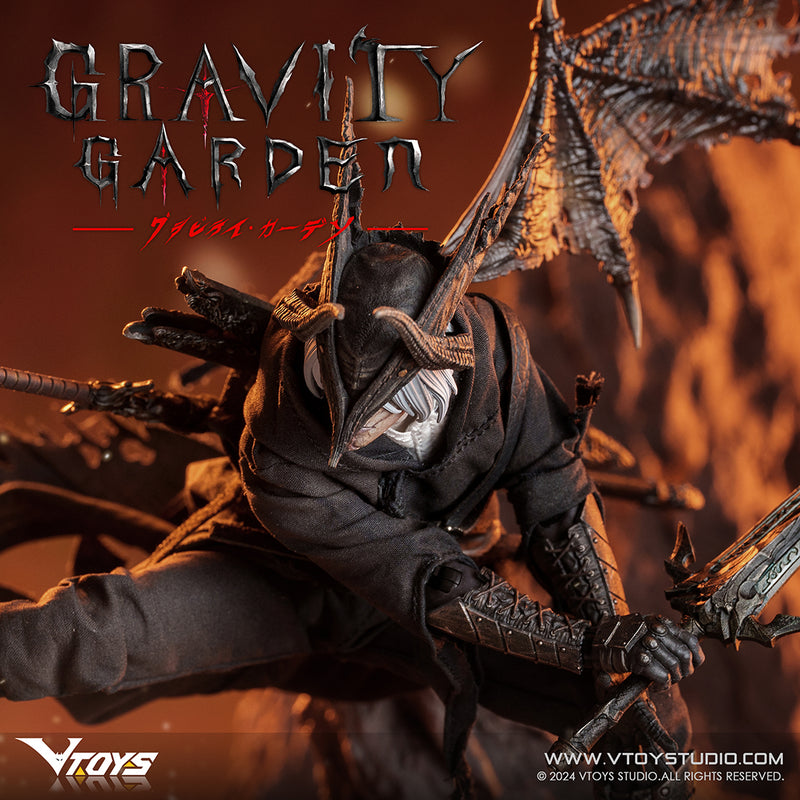 GRAVITY GARDEN SERIES VTOYS  HUNTER OF DRAGONFYRE 1/12 SCALE ACTION FIGURE DELUXE VERSION