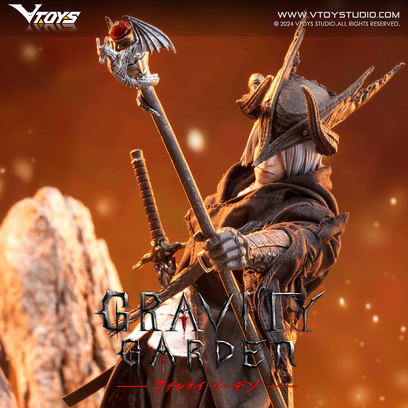 GRAVITY GARDEN SERIES VTOYS  HUNTER OF DRAGONFYRE 1/12 SCALE ACTION FIGURE DELUXE VERSION
