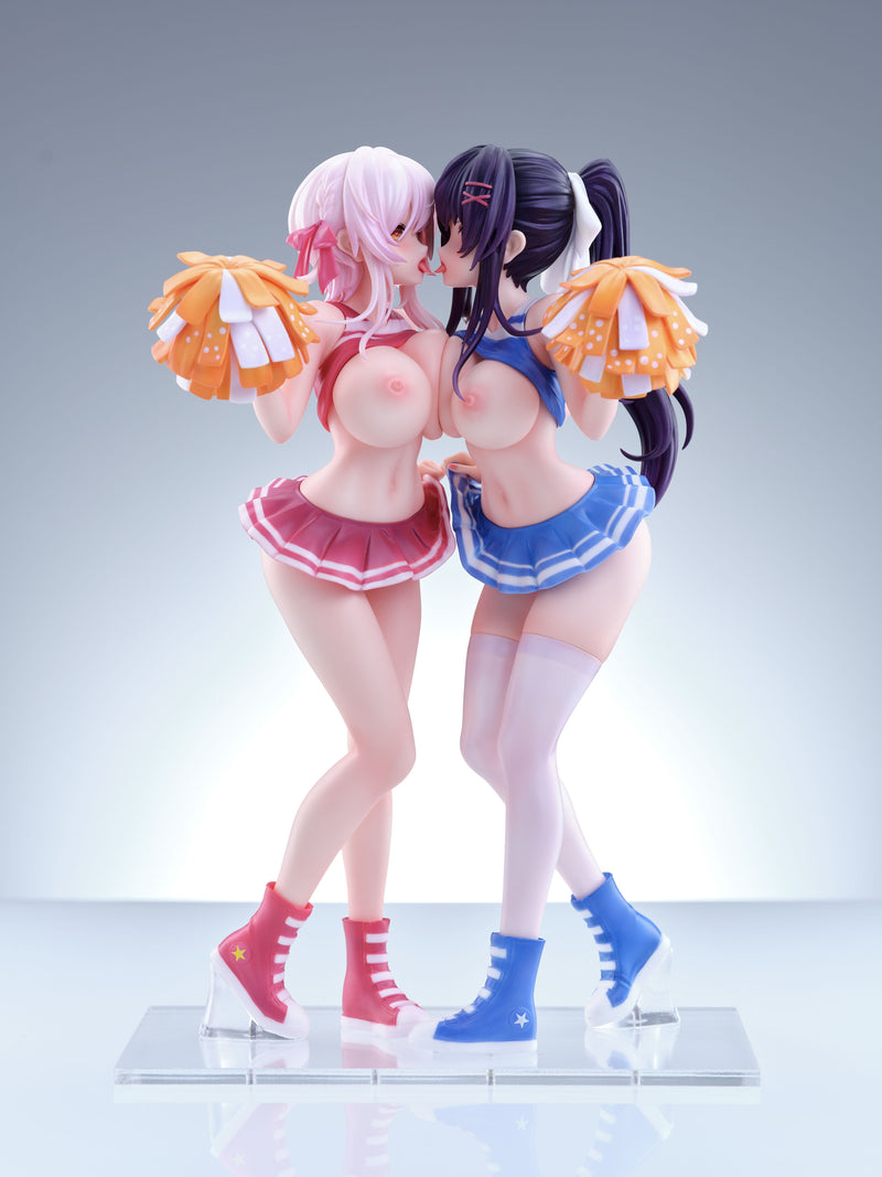 SAIMIN KANOJO BRASS BELL TAKANASHI IORI & HASHIMOTO KAREN 1/6 SCALE FIGURE