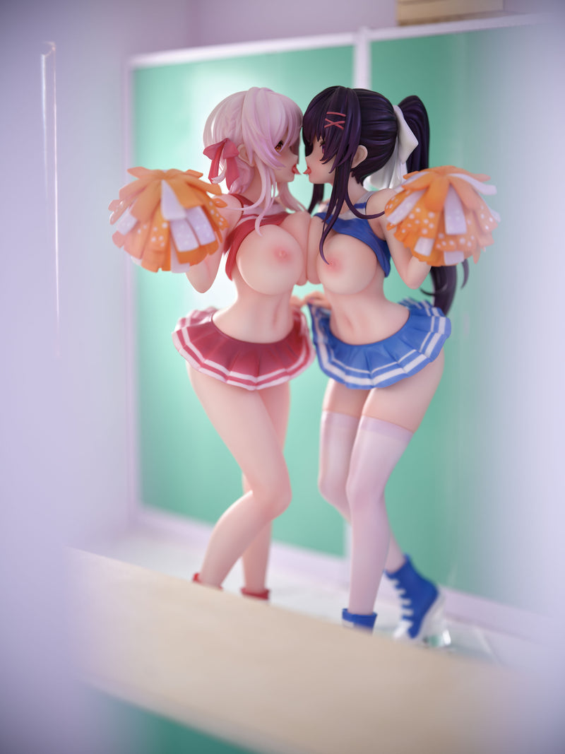 SAIMIN KANOJO BRASS BELL TAKANASHI IORI & HASHIMOTO KAREN 1/6 SCALE FIGURE