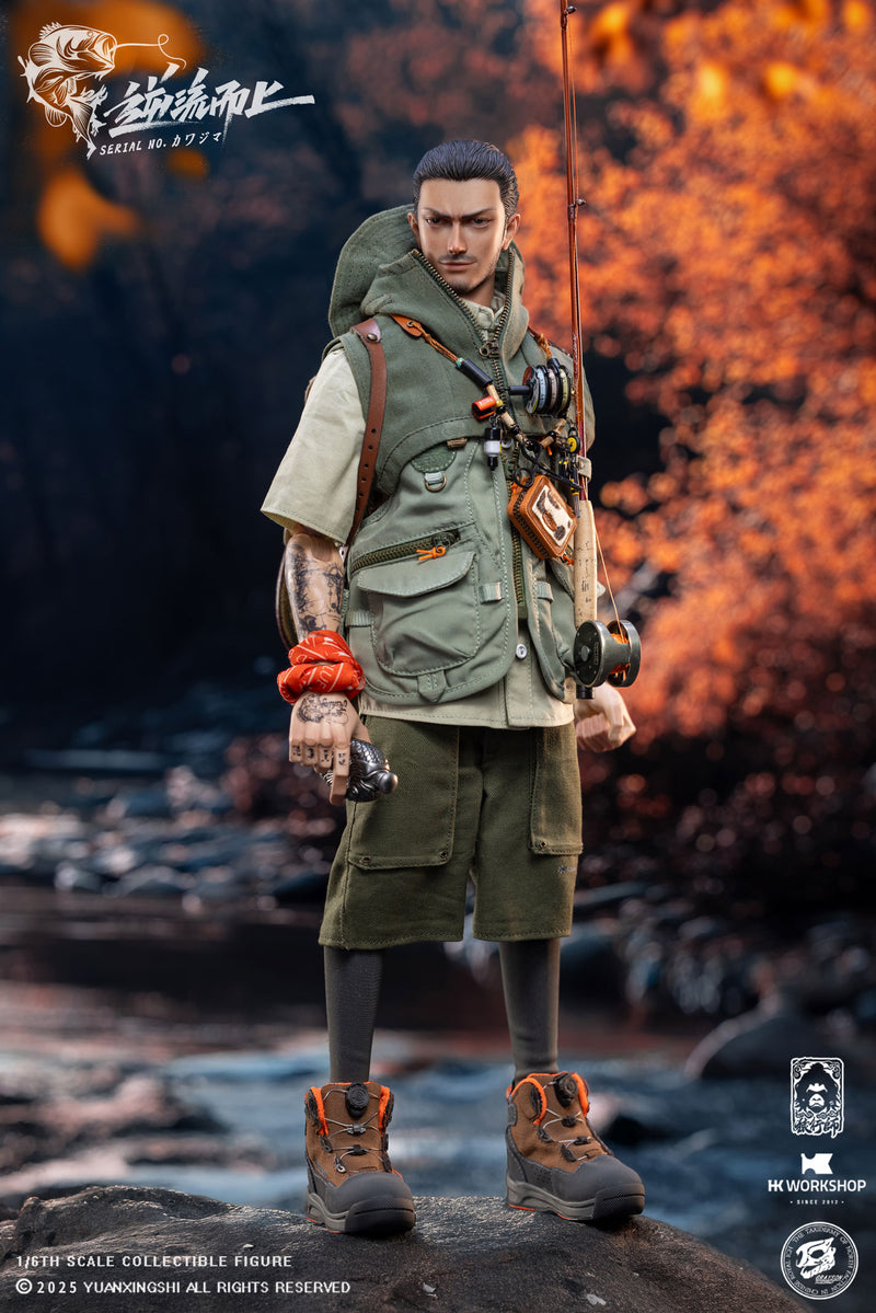 Ju Chao - Move upstream YUANXINGSHI x HK WORKSHOP x GRAYSON JC-010 SERIAL NO. KAWAJIMA 1/6 SCALE ACTION FIGURE