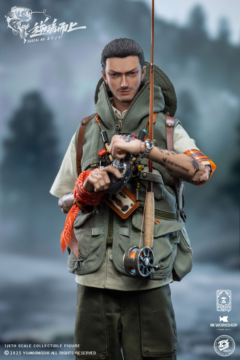 Ju Chao - Move upstream YUANXINGSHI x HK WORKSHOP x GRAYSON JC-010 SERIAL NO. KAWAJIMA 1/6 SCALE ACTION FIGURE