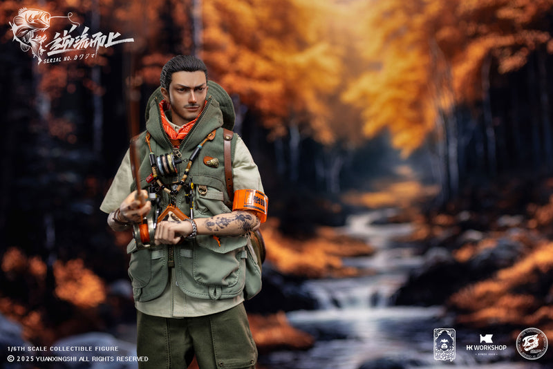 Ju Chao - Move upstream YUANXINGSHI x HK WORKSHOP x GRAYSON JC-010 SERIAL NO. KAWAJIMA 1/6 SCALE ACTION FIGURE