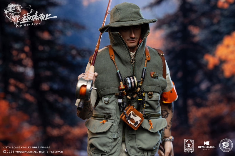 Ju Chao - Move upstream YUANXINGSHI x HK WORKSHOP x GRAYSON JC-010 SERIAL NO. KAWAJIMA 1/6 SCALE ACTION FIGURE