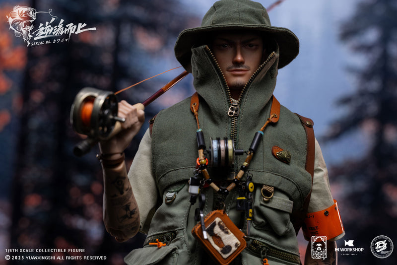 Ju Chao - Move upstream YUANXINGSHI x HK WORKSHOP x GRAYSON JC-010 SERIAL NO. KAWAJIMA 1/6 SCALE ACTION FIGURE