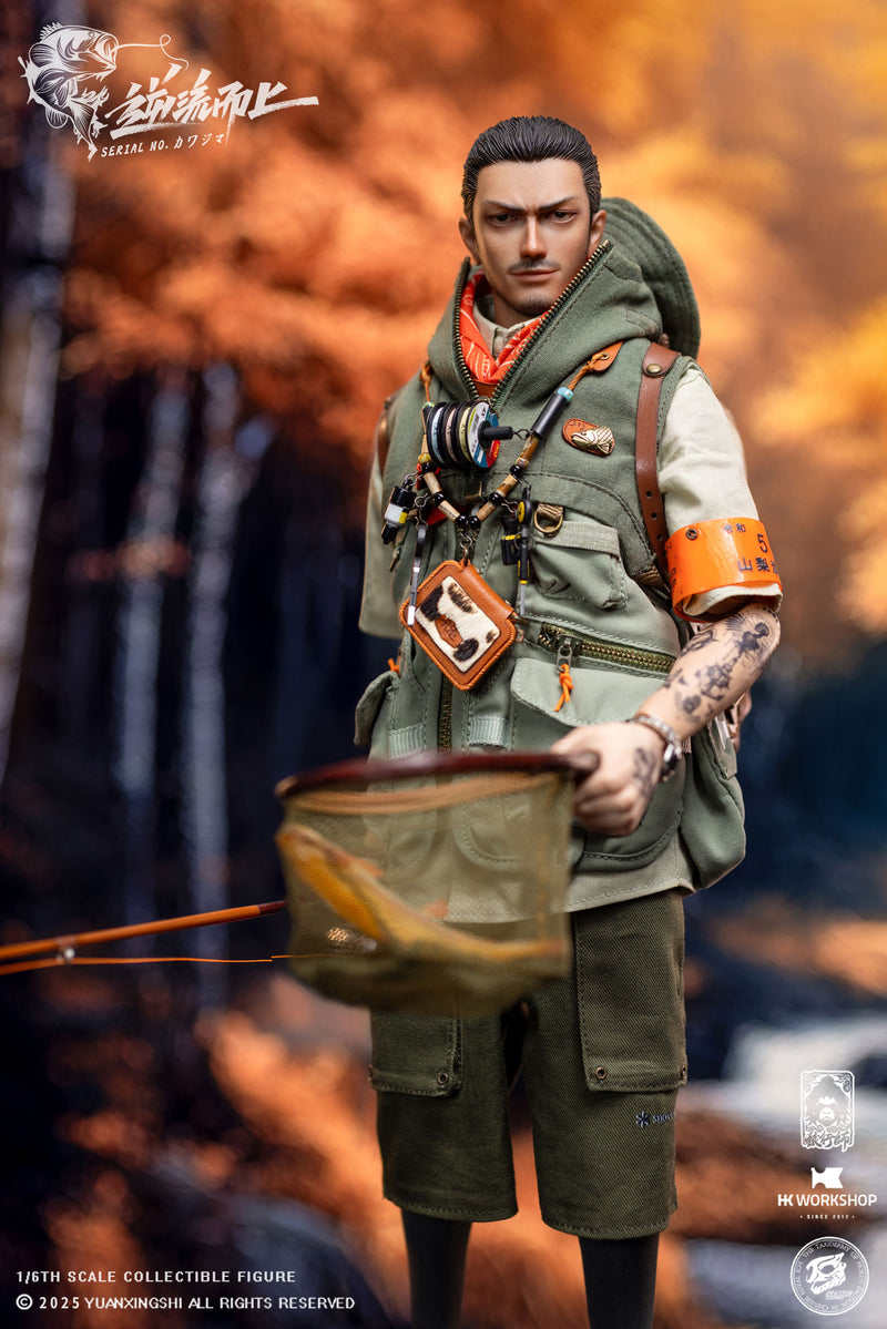Ju Chao - Move upstream YUANXINGSHI x HK WORKSHOP x GRAYSON JC-010 SERIAL NO. KAWAJIMA 1/6 SCALE ACTION FIGURE