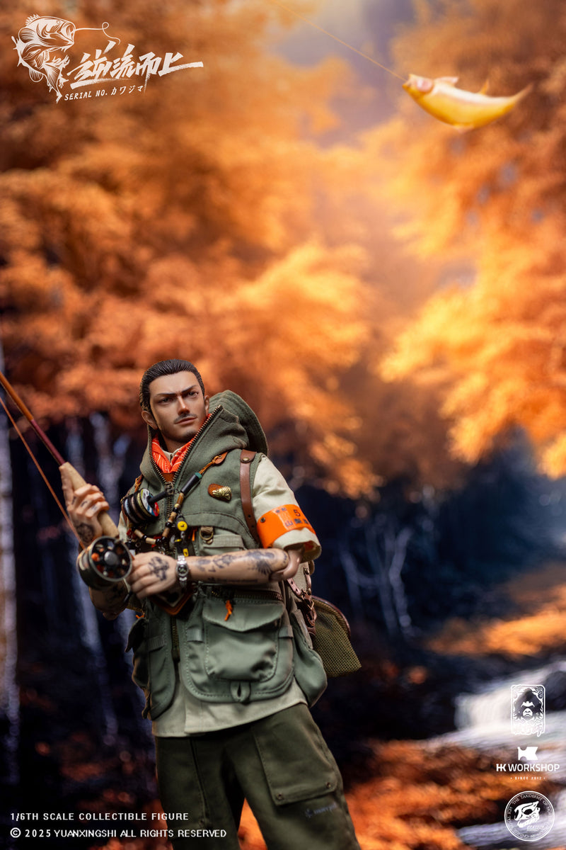 Ju Chao - Move upstream YUANXINGSHI x HK WORKSHOP x GRAYSON JC-010 SERIAL NO. KAWAJIMA 1/6 SCALE ACTION FIGURE