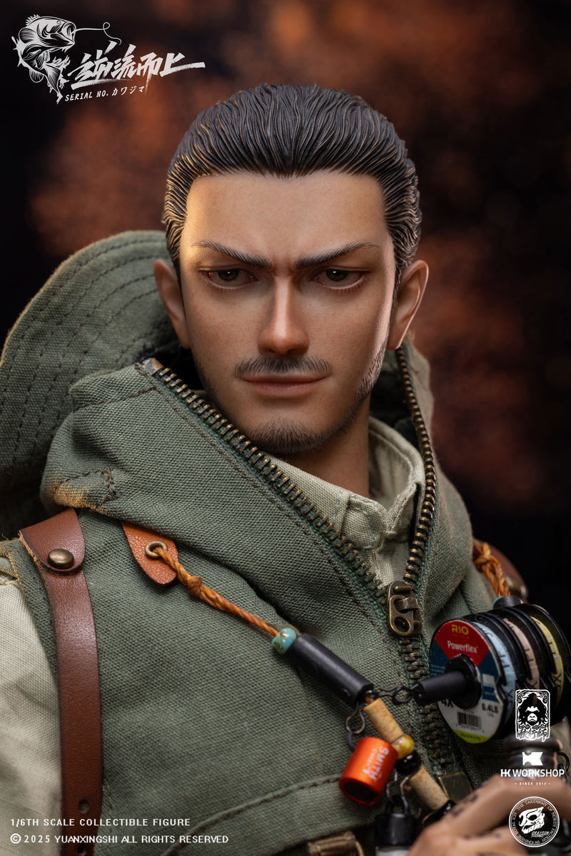 Ju Chao - Move upstream YUANXINGSHI x HK WORKSHOP x GRAYSON JC-010 SERIAL NO. KAWAJIMA 1/6 SCALE ACTION FIGURE