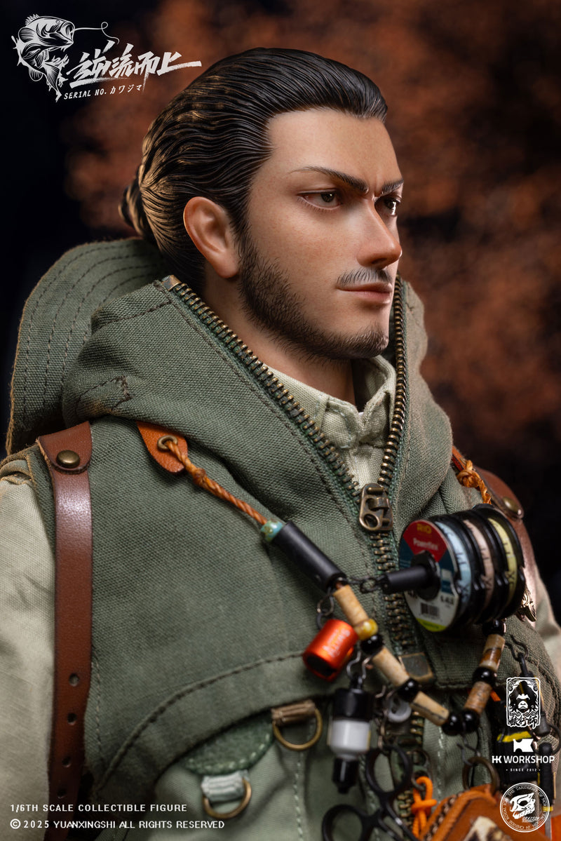 Ju Chao - Move upstream YUANXINGSHI x HK WORKSHOP x GRAYSON JC-010 SERIAL NO. KAWAJIMA 1/6 SCALE ACTION FIGURE