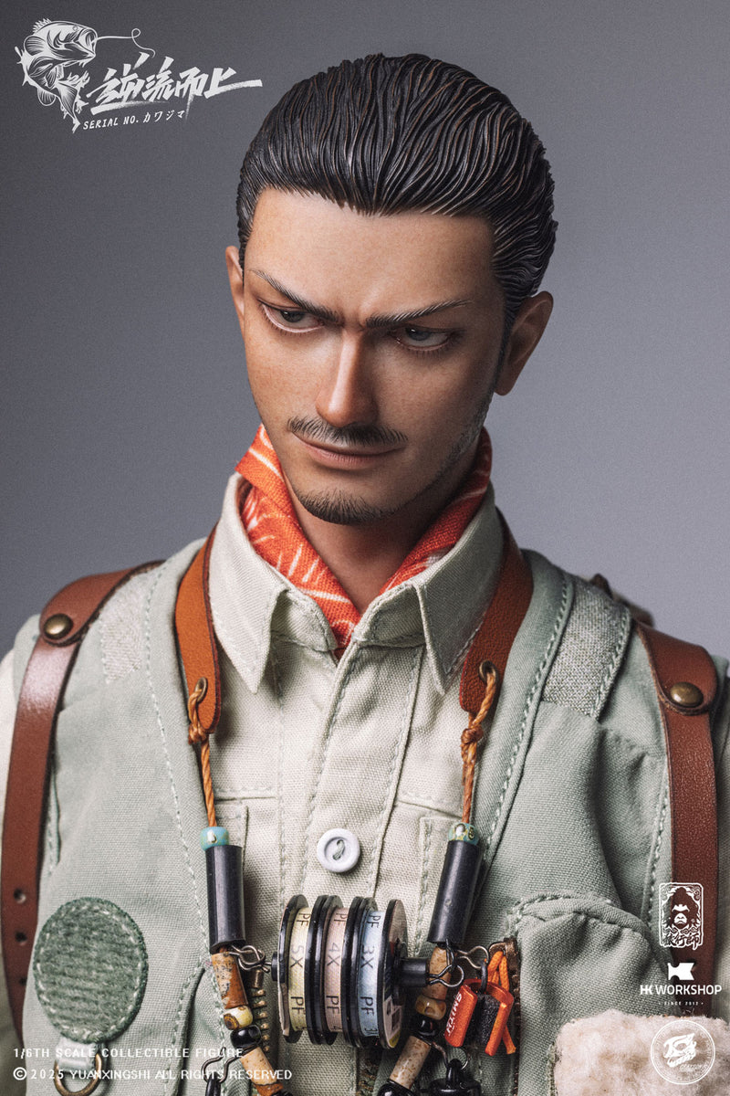 Ju Chao - Move upstream YUANXINGSHI x HK WORKSHOP x GRAYSON JC-010 SERIAL NO. KAWAJIMA 1/6 SCALE ACTION FIGURE