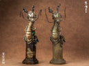 NIHILITY CREATION AZURE DRAGON OF WOOD RESIN STATUE