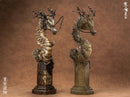 NIHILITY CREATION AZURE DRAGON OF WOOD RESIN STATUE
