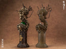 NIHILITY CREATION AZURE DRAGON OF WOOD RESIN STATUE